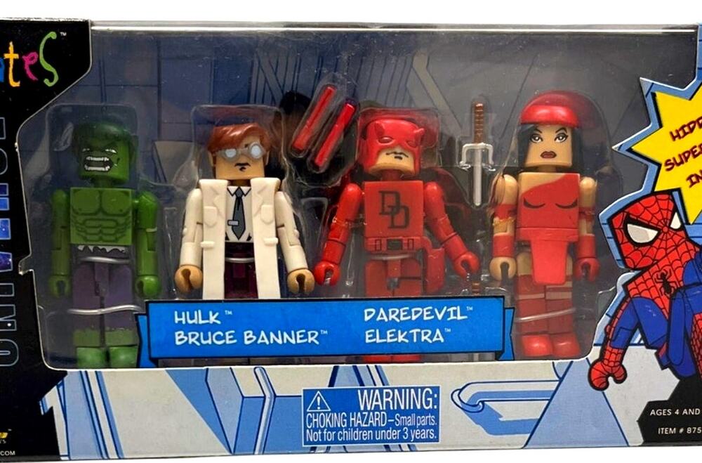 Marvel Minimates Hulk Daredevil Elektra Box Set #87540 NIB